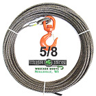 Sc58x150s Steel Core Winch Rope With Swivel Rollback Sc58x150s Steel Core Winch Rope With Swivel Rollback
