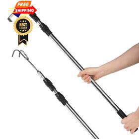 Suwimut S-truckcargograbber-6.5ft Truck Cargo Grabber Reach Retriever Tool 6.5 Feet Telescoping