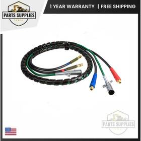 3-in-one Tectran 169127s 12ft Industry Grade Airpower Line Black For Trailer