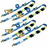 Th003-4p Vulcan Track Rolling Idler Car Tie Downs Pack 702302625478