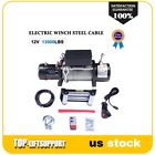Tl11657720s Electric Recovery Winch Trailer Towing Truck Atv Wireless Remote