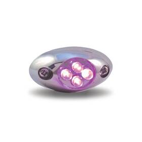 Tb-c4p Trux Courtesy Light Auxiliary Led Purple 4 Diodes