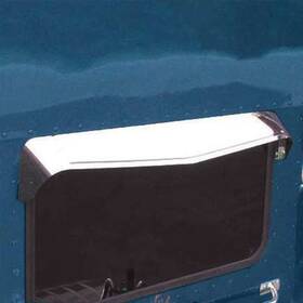 Tp-1407 Trux Sleeper Rear Window Visor Universal Fits 37 Inch For
