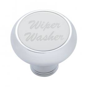 23495 United Pacific Dash Knob Small Deluxe With Stainless Steel