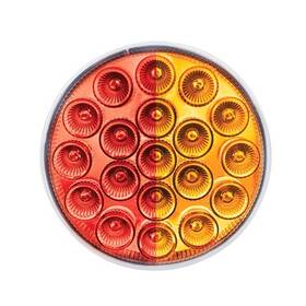 35946 United Pacific Brake / Turn Signal Light 19 Red And Amber Led Clear