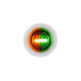 36189 United Pacific 2 Led 3/4 Inch Mini Dual Function Double Fury Clearance/marker