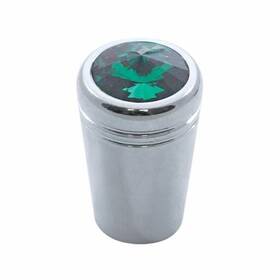 United Pacific 40224 Toggle Switch Extension Chrome Plated Aluminum With Green
