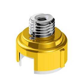 71057 United Pacific Gearshift Adapter Electric Yellow M30 X3.5 Thread On With