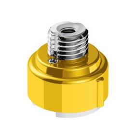 71067 United Pacific Gearshift Adapter Electric Yellow M30 X3.5 Thread On With