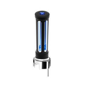 United Pacific 71154 Gear Shift Knob Sonoma Style Blue Matte Black Finish Thr