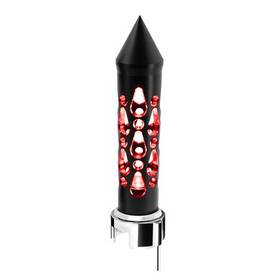 71207 United Pacific Gearshift Knob Brooklyn Style Spike Matte Black Finish