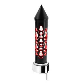 71213 United Pacific Gearshift Knob Brooklyn Style Spike Matte Black Finish