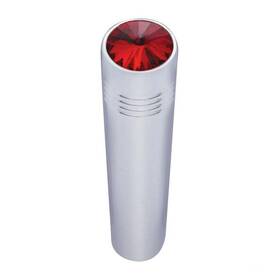Upi-40016 United Pacific Peterbilt Chrome Long Toggle Switch Extension With Red Diamond