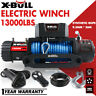 Useb-xbew016-s Usebew007a Electric Winch Synthetic Rope Blue Jeep Towing Truck 782947093733