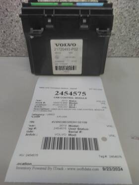 21720493-p02 Volvo 2454575 Vnl 2013 Cab Control Module 3714144