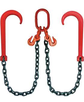Vulcan Cbs-72jt15xhd Alloy Towing Chain Bridle - Grade 80-72 Inch Proseries 12 000 Pound