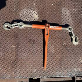 Lbr10-hd-gs Vulcan Ratchet Binder Grab And Slip Hooks - For 5/16 Inch Or 3/8 G70 Chain 6600 Lbs Swl