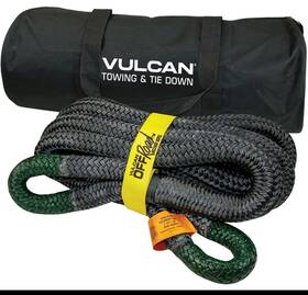 Rtr-4030fg Vulcan Off-road Recovery Rope - Bag 1-1/2 Inch X30ft 74 000 Lbs Breaking Strength