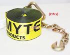 Ws440cax2 Mytee Pack Winch Strap With Chain Anchor