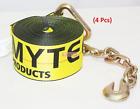 Ws440cax4 Mytee Pack Winch Strap With Chain Anchor