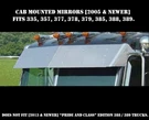 Replaces Peterbilt 379 Exterior Sun Visor , Co. Fixed Price $910.91.