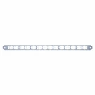 United Pacific 39485B 14 12" Aux Strip Light - White Led/clear Lens. Fixed Price $36.95.