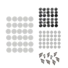 Ez Snap No-drill Fasteners Kit For Exterior Gray, Black. Fixed Price $66.98.