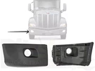 Peterbilt 579 Old Gen Body 2013-2021 Corner Bumper Right Side With Fog Light. Fixed Price $219.99.