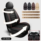 Leather Covers 2/5 Seats Front Rear Split Headrest For Suzuki Grand Vitara. Fixed Price $147.54.