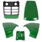 For John Deere 4200 4300 4400 Front Grille & Upper Hood Pair Cowl Cover Panel. Fixed Price $304.00.