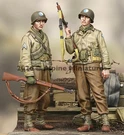 Alpine Miniatures 1:35 Set 35335 Wwii Us 29TH Infantry Division (2 Figures). Fixed Price $57.00.