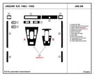 Interior Trim Kit Set For Jaguar Xjs 1982-1992 Overlay Dashboard. Fixed Price $257.00.