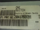 Case - Cruise Control Switch 2041792C91 BX1ARL. Fixed Price $200.00.