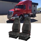 2X Beaded Semi Truck Mesh Seat Covers For International 2008-16. Fixed Price $99.34.