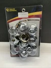 New Grand General 10273SP Chrome Cone Push-on 33MM X 2-1/8 Set Of. Fixed Price $20.45.