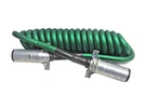 7ATG222MW Tectran Powercoil 12' Abs 7-WAY Green Coiled Brake Cable Cord 30-4320. Fixed Price $54.99.