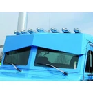 Replaces Peterbilt 389 Exterior Sun Visor , Co. Fixed Price $778.63.