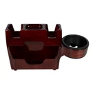 Hand Crafted Solid Wood Center Console W/ Cup Holder Fits Peterbilt, Kenworth. Fixed Price $367.16.