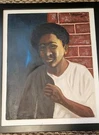 African American Artist Painting Detroit Obtained Person Wells Superb Portrait. Fixed Price $3894.50.