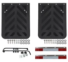Angled Mud Flap Hanger Kit B25 Automann 562.312 AM562312BKB W/ Reflective Tap.... Fixed Price $104.99.
