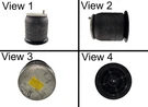 Firestone Oem Air Spring Bag 8944, W01-358-8944 Hendrickson Trailer C20217. Fixed Price $239.45.