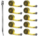 Combination Winch Bar, Chrome, 10 Pcs Kinedyne 4" X 30' Strap With.... Fixed Price $204.99.