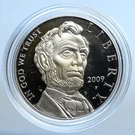 2009 United States President Abraham Lincoln Proof Silver Dollar Coin I111153. Fixed Price $388.20.