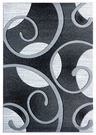 2X3 United Weavers Grey Geometric Curves Rings 2050 10372 - Aprx 1' 10" 2' 8". Fixed Price $44.99.