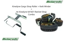 Kinedyne 641601 2"X16' Ratchet Straps W/ 10092 Kwik Winder & 10091. Fixed Price $135.00.