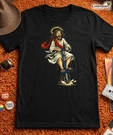 Jumpin Jesus On Pogo Stick T-shirt Retro Lowbrow Sacrilegious Graphic Tee S-5X. Fixed Price $28.80.