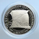 1987 United States Constitution Quill Scroll Proof Silver Dollar Coin I111148. Fixed Price $466.20.