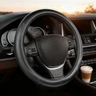 For Jeep Grand Cherokee Compass Genuine Leather Steering Wheel Cover 38CM/15''. Fixed Price $32.77.