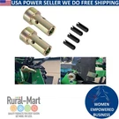 2PK Cat 1 Quick Hitch Adapter Tractor Tuff Bushing Set With Pin Heavy Duty Steel. Fixed Price $33.33.