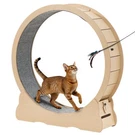 Exercise Wheel, 48 Wooden Running For Indoor Cats Up To 28 Lbs,. Fixed Price $135.91.